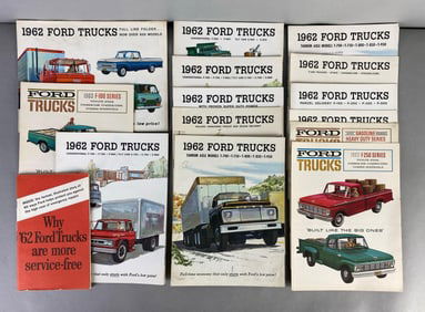 Group of 1960s Ford Dealership Advertising Brochure