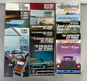 Group of 1960s-1970s Ford Dealership Advertising Brochure