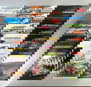 Group of 1970s Ford Dealership Advertising Brochure