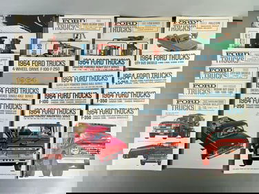 Group of 1060s Ford Dealership Advertising Brochure