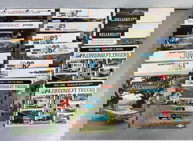 Group of 1960s Chevrolet Dealership Advertising Brochure