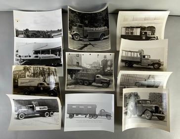 Group of Photographs of Vintage Studebaker Trucks