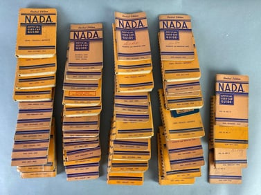 Group of 1950s-1970s NADA Used Car Guides