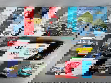 Group of Vintage British Ford Dealership Advertising Brochures