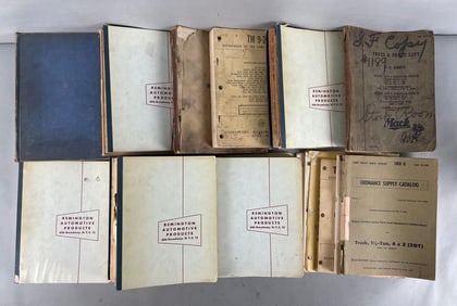 Group of Vintage Defense Department Supply Catalogs