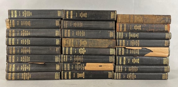 Group of 1920s American Technical Society Automobile Engineering Books