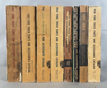Group of 1950s/60s Ford Truck Parts and Accessories Catalogs