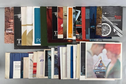 Group of 1960s Pontiac Dealership Advertising Brochures