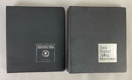 Group of 1973 and 74 Buick Product Selling Information Binders