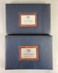 Group of 1976 Cadillac Interior and Exterior Selections Books