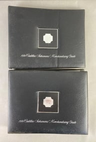 Group of 2 1974 Cadillac Salesman Merchandising Guide