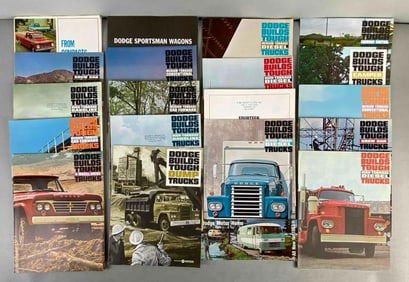 Group of 1960s Dodge Dealership Advertising Brochures