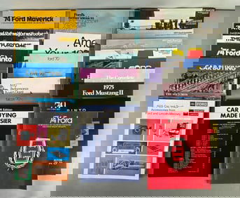 Group of 1960s/70s Ford Dealership Advertising Brochures