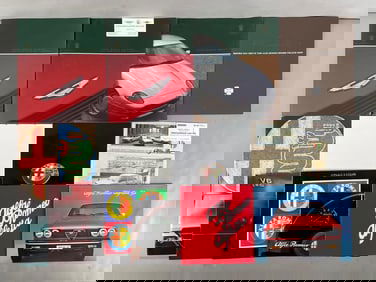 Group of Aston Martin / Alfa Romeo Dealership Advertising Brochures