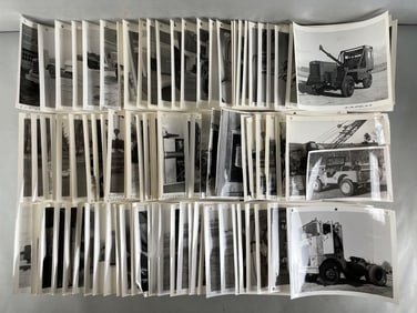 Group of Vintage FWD Truck Photographs