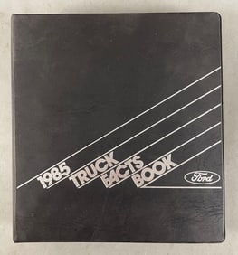 1985 Ford Truck Dealership Facts Book