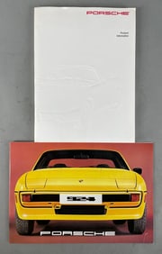 Group of 2 Porsche Dealership Advertising Books
