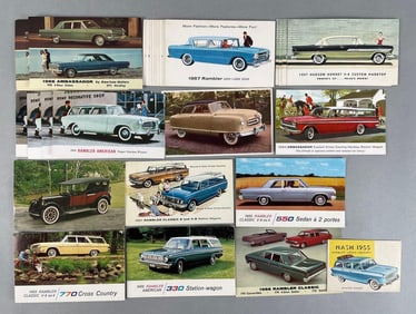 Postcards - 20+ AMC Cars