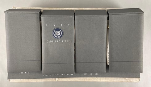 1992 Cadillac Style Dealership Selection Display