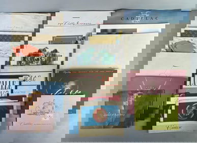 Group of Vintage 1940s/50s Cadillac Dealership Advertising Brochures