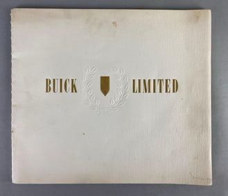 1941 Buick Limited Dealership Advertising Brochure