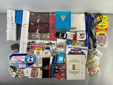 Group of Assorted Indianapolis 500 Racing Items