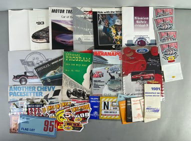 Group of Assorted Indianapolis Items and More