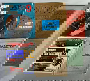 Group of World Car Catalogues and More