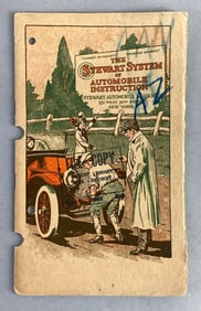 The Stewart System Automobile Instruction Booklet