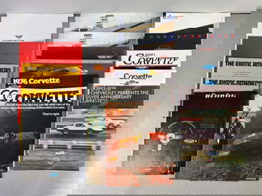 Group of Chevrolet Corvette Dealership Advertising Brochure