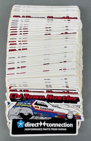 Group of Mopar Direct Connection Racecar Stickers