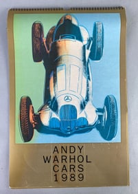 1989 Mercedes-Benz Andy Warhol Cars Calendar