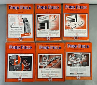 Group of 6 1946 Ford Field Automobile Magazines