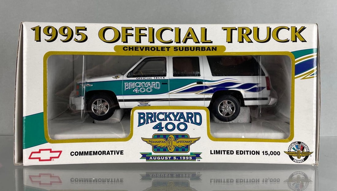 Brookfield Collectors Guild 1995 Chevy Suburban Brickyard 400 Die-Cast Vehicle (1 of 3)