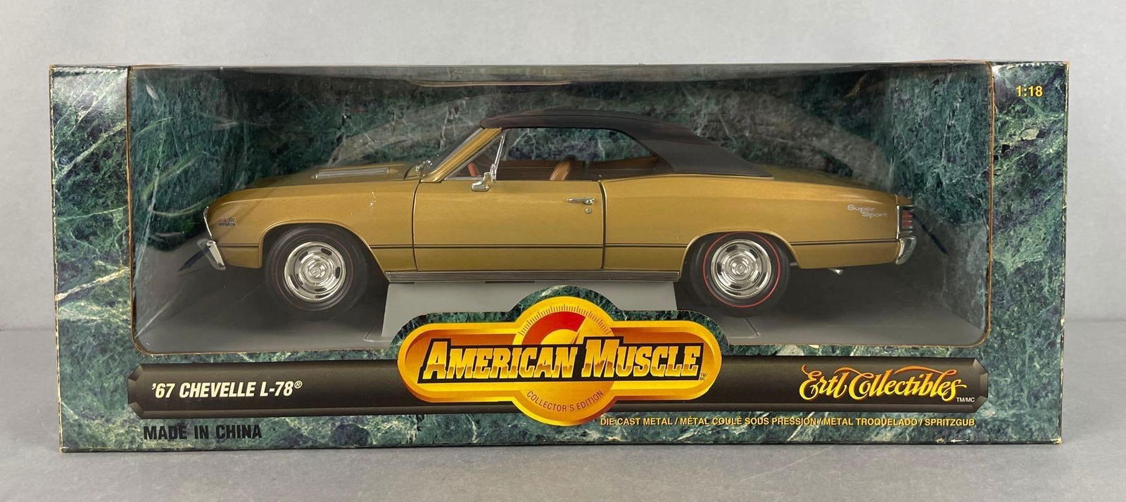 American Muscle 1967 Chevelle 1/18 リミテッド Ertl American Muscle 1:18 scale '67 Chevelle L-78 | eBay