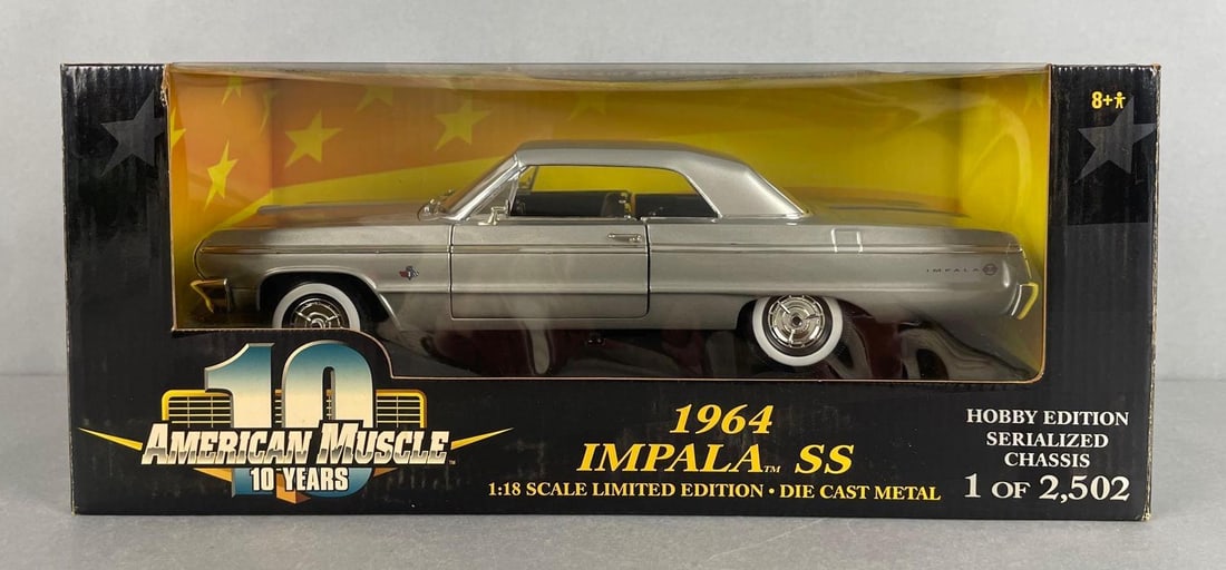 Limited Edition Ertl American Muscle 1964 Chevy Impala SS Die-Cast Car (1 of 4)