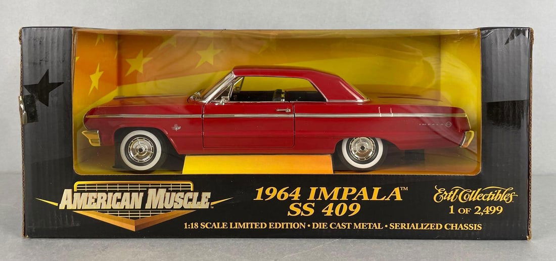 Limited Edition Ertl American Muscle 1964 Chevy Impala SS 409 Die-Cast Car (1 of 4)