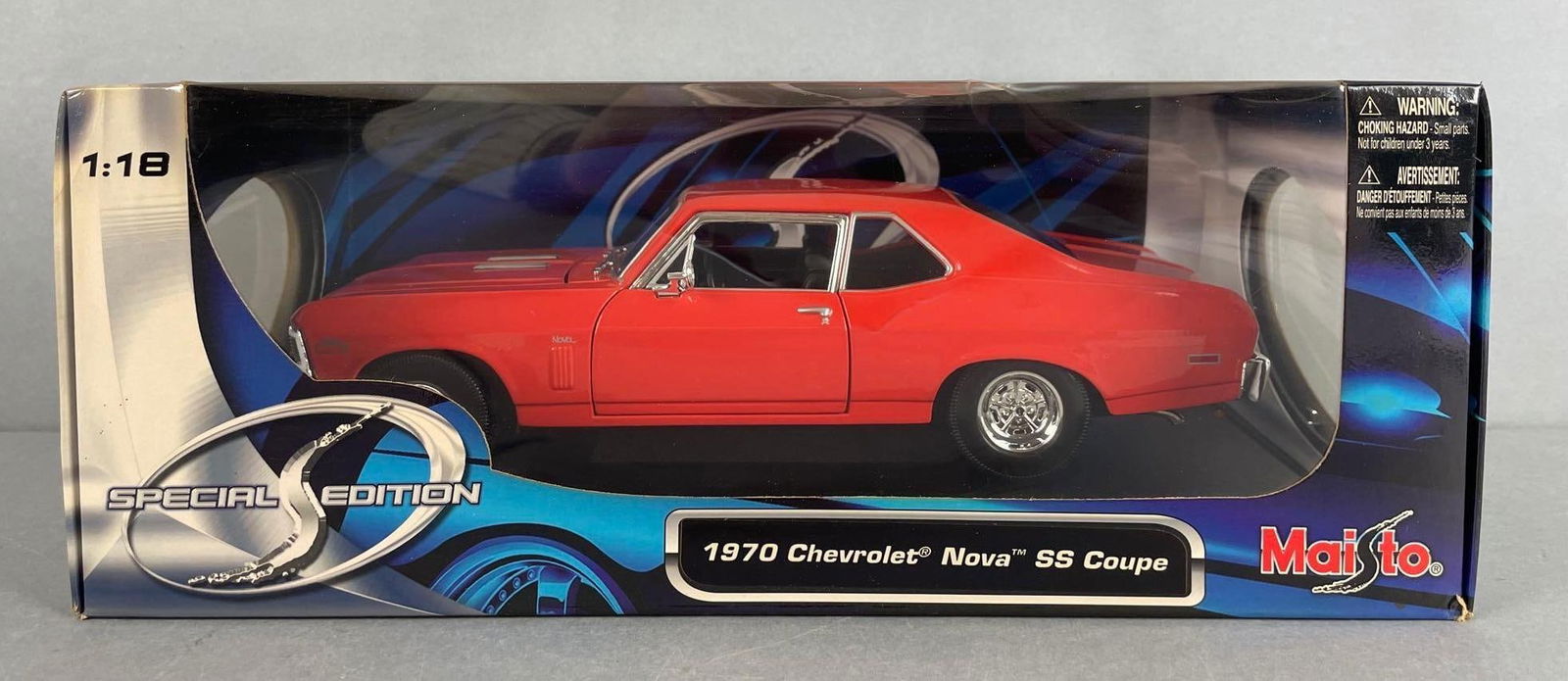 Maisto 1970 Chevy Nova SS Coupe Die-Cast Car (1 of 3)