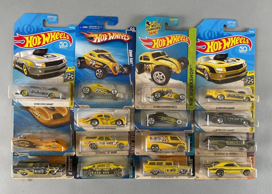 Group of Mattel Hot Wheels Die-Cast Vehicles: Dodge Charger, sooo fast, ground fx, and more