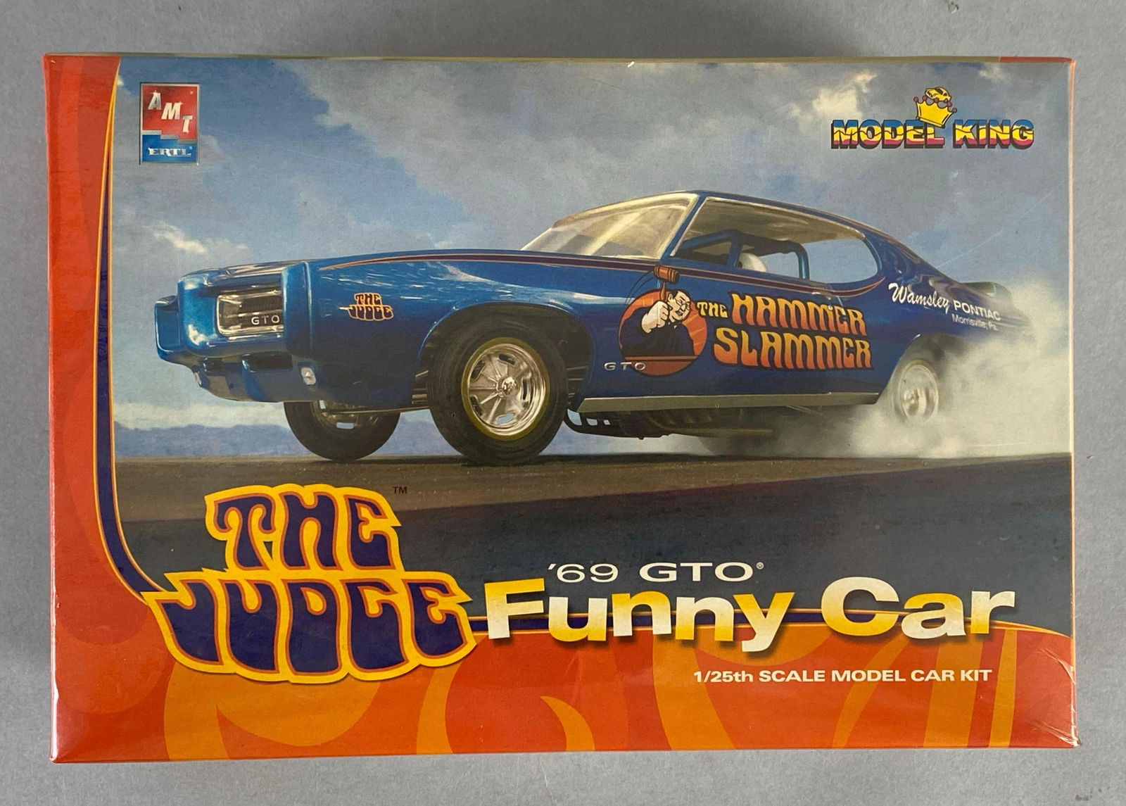 AMT ERTL Model King The Judge 69 GTO Plastic Model Kit (1 of 3)