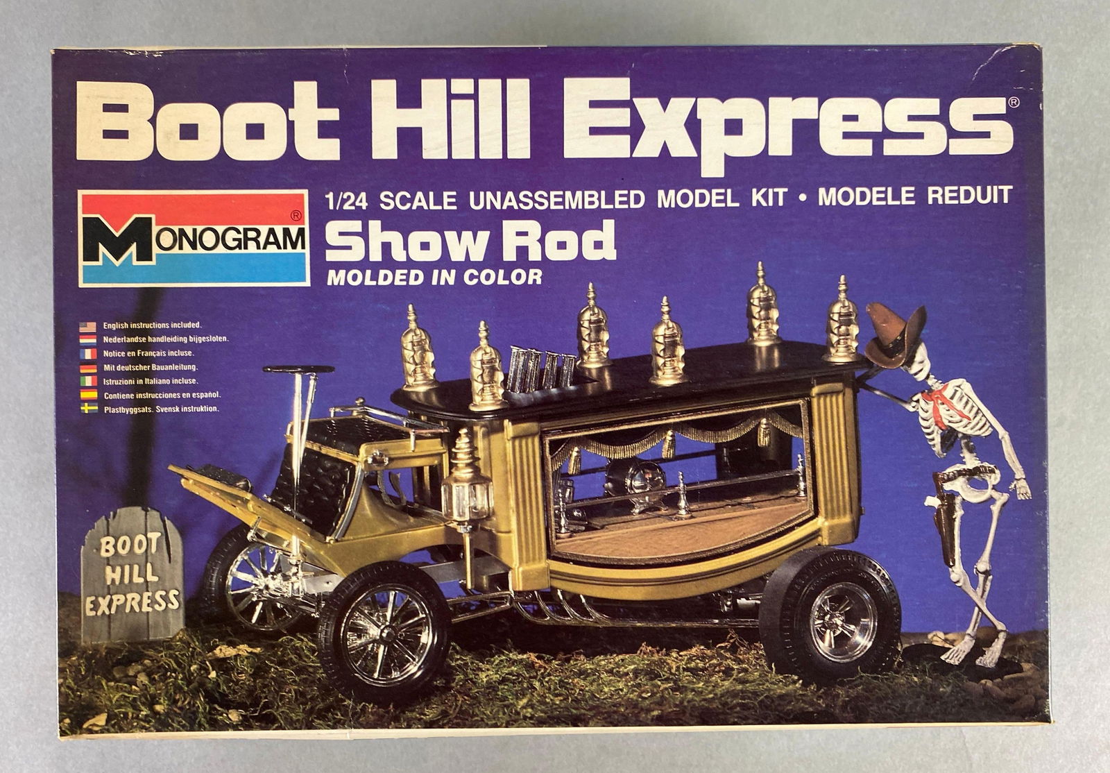 Monogram Boot Hill Express Show Rod Plastic Model Kit (1 of 3)