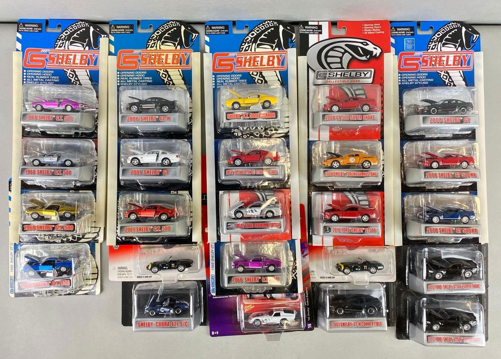 Group of 24 Johnny Lightening Shelby Collectibles Die-Cast Cars and More (1 of 3)