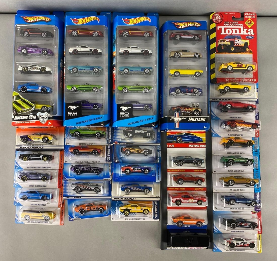 Group of 50+ Hot Wheels Ford Die-Cast Cars and More (1 of 3)