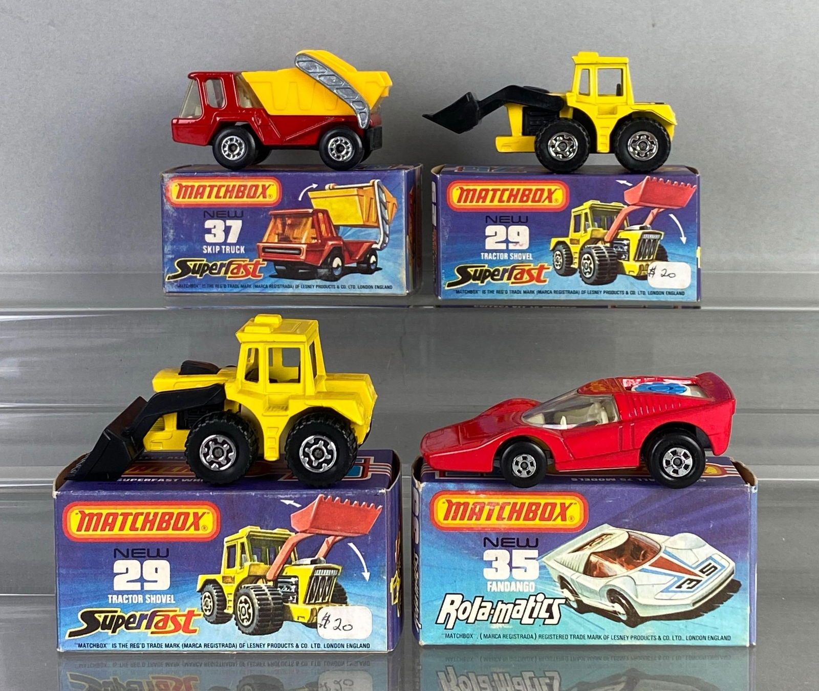 Group of 4 Matchbox Die-Cast Cars (1 of 5)