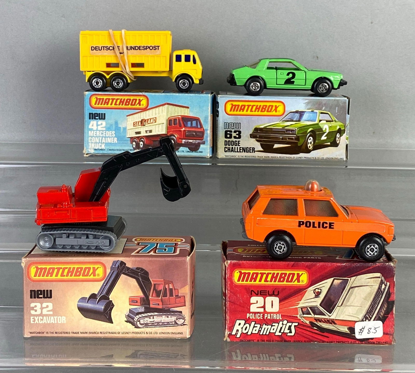 Group of 4 Matchbox Die-Cast Cars (1 of 4)