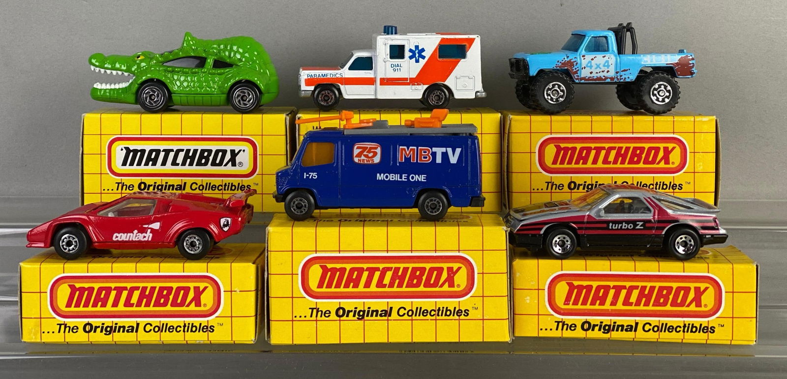 Group of 6 Matchbox Die-Cast Cars (1 of 4)