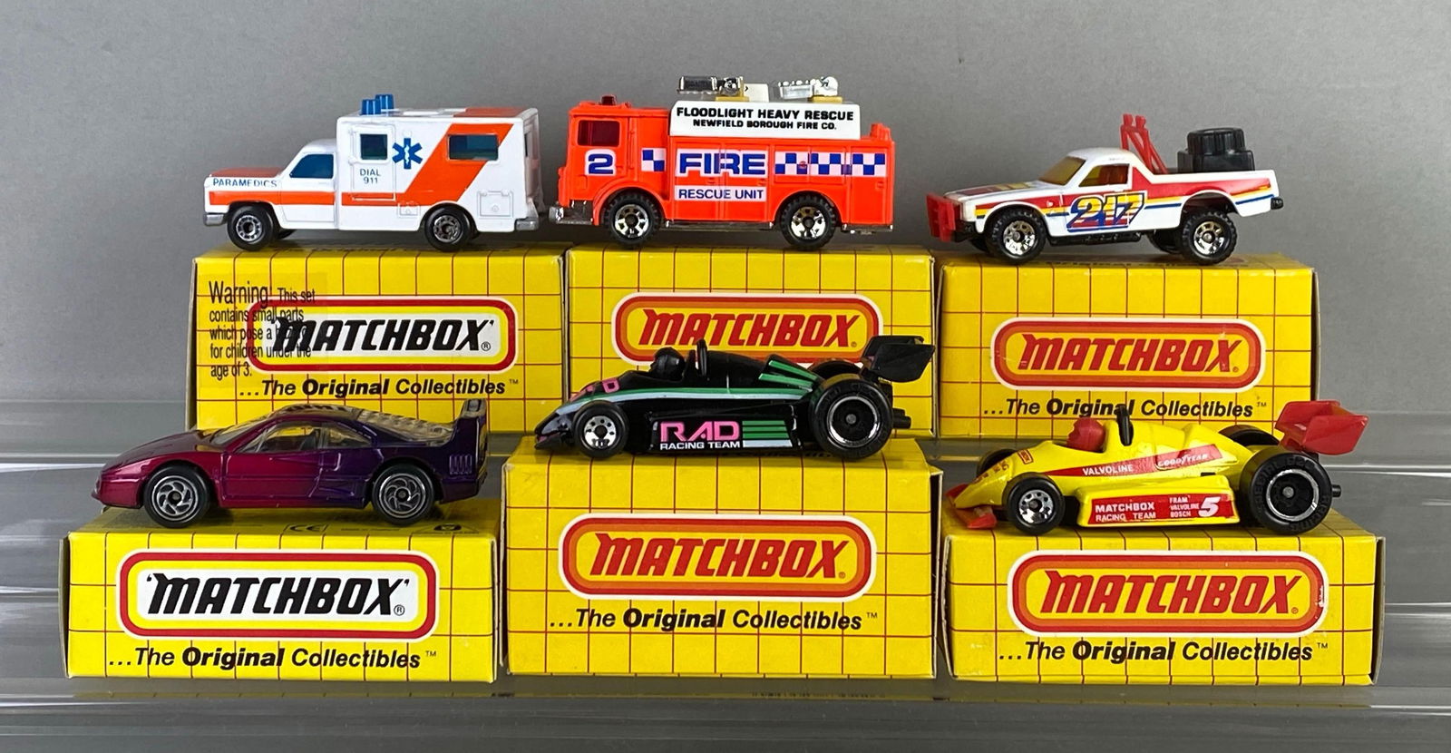 Group of 6 Matchbox Die-Cast Cars (1 of 4)