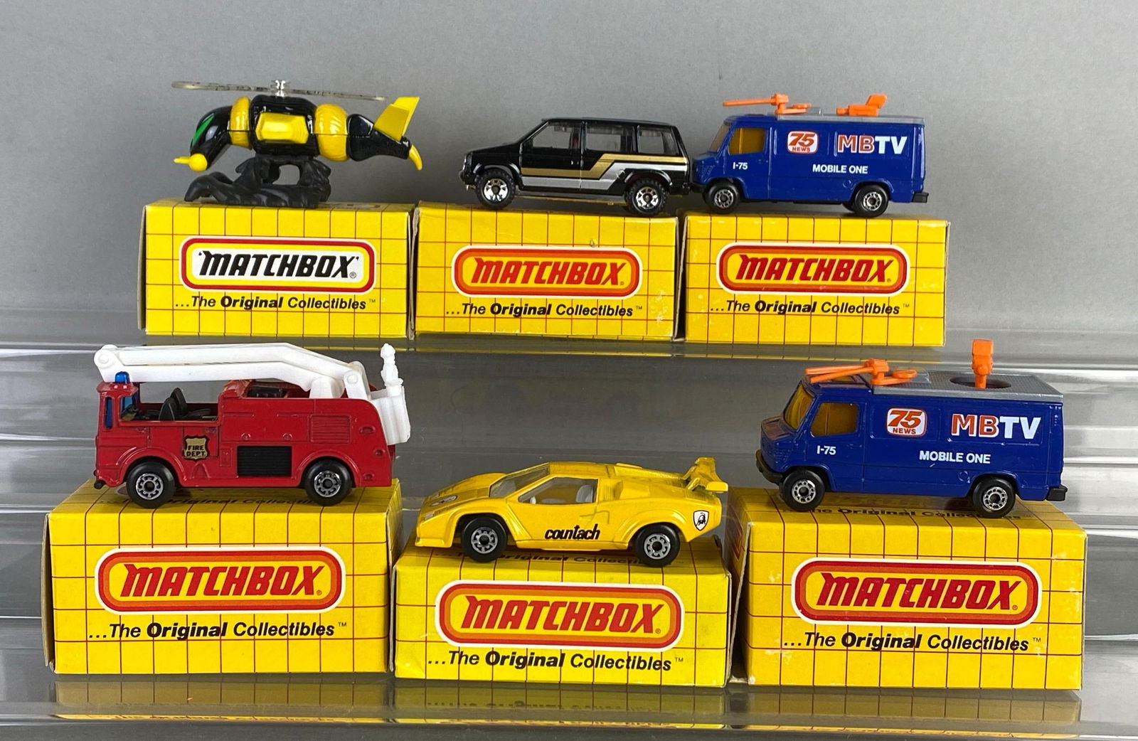 Group of 6 Matchbox Die-Cast Cars (1 of 4)