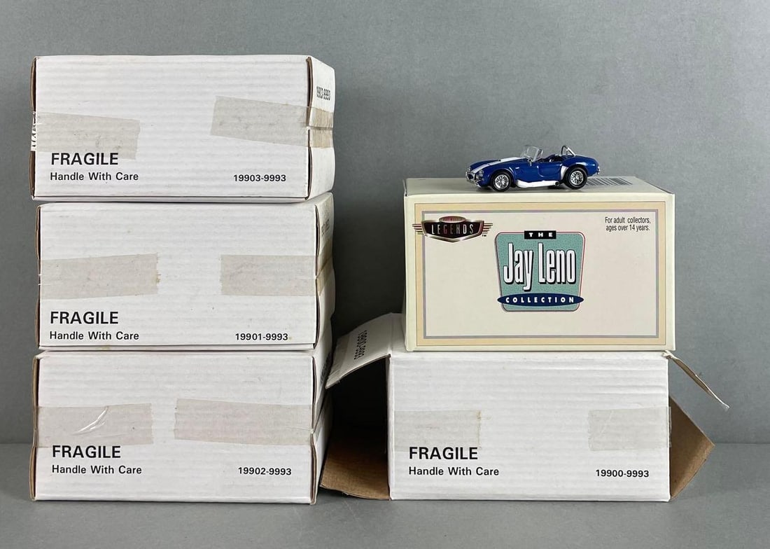 Group of 4 Hot Wheels Jay Leno Collection Shelby Cobra Die-Cast Cars (1 of 4)