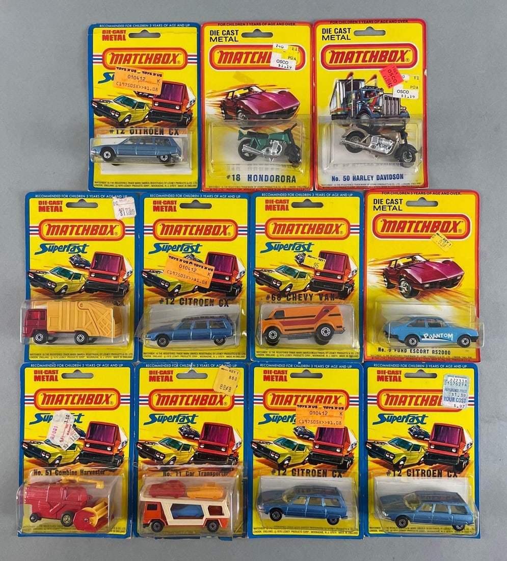 Group of Vintage Matchbox Die-Cast Vehicles (1 of 4)